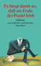Es f&auml;ngt damit an, da&szlig; am Ende der Punkt fehlt