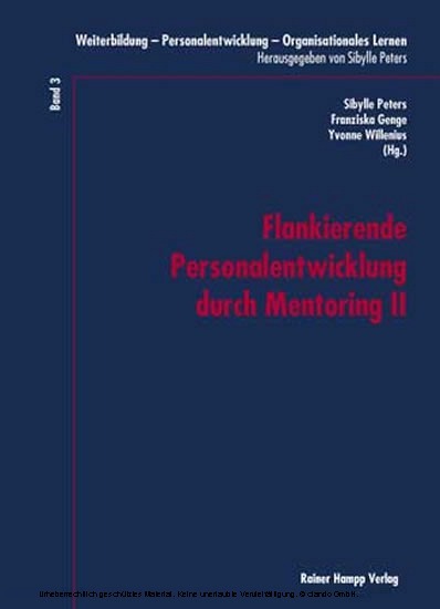 Flankierende Personalentwicklung durch Mentoring II. Neue Rekrutierungswege