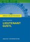 K&ouml;nigs Erl&auml;uterungen und Materialien Bd. 463: Arthur Schnitzler Lieutenant Gustl