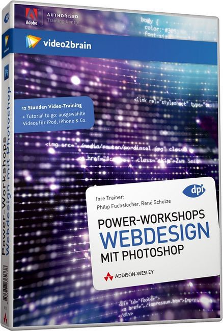 Power-Workshops Webdesign mit Photoshop - Video-Training