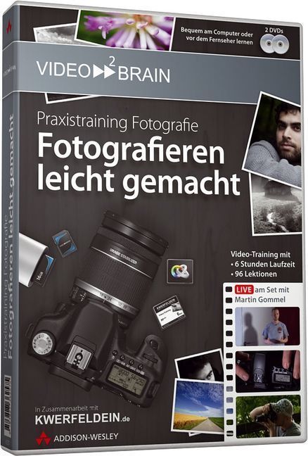 Praxistraining Fotografie: Fotografieren leicht gemacht, 2 DVD-ROMs