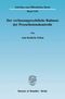 Der verfassungsrechtliche Rahmen der Pressefusionskontrolle