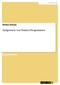 Zielgr&ouml;ssen von Trainee-Programmen
