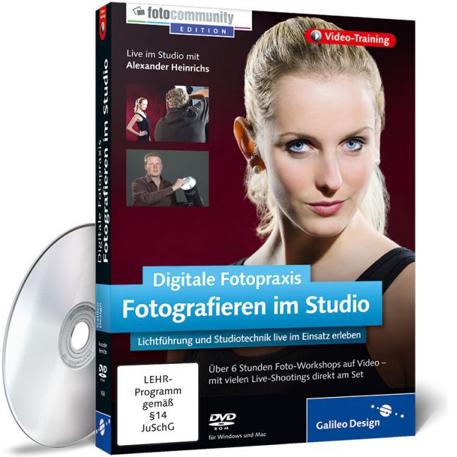 Digitale Fotopraxis: Fotografieren im Studio - Video-Training