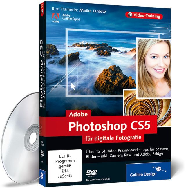 Photoshop CS5 f&uuml;r digitale Fotografie - Video-Training