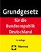 Grundgesetz f&uuml;r die Bundesrepublik Deutschland