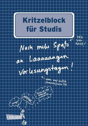 Kritzelblock f&uuml;r Studis