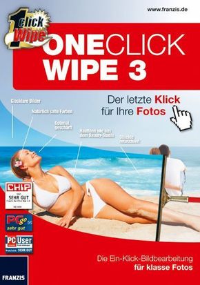 One Click Wipe 3 - Die Ein-Klick-Bildbearbeitung f&uuml;r klasse Fotos