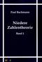 Niedere Zahlentheorie - Tl.1 - Tl.1