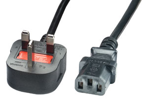 UK-Netzkabel Typ G - IEC C13