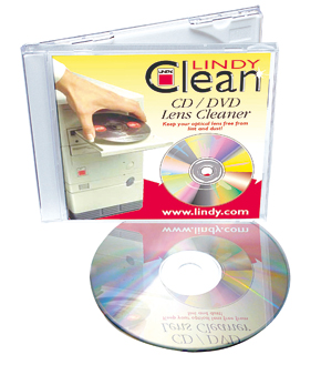 LINDY CD/DVD Lens-Reiniger