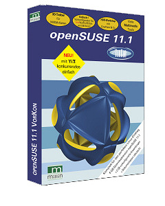 Linux openSUSE 11.1 VorKon - Komplett f&uuml;r den perfekten Einstieg