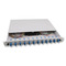 19" Splei&szlig;box 12x SC/SC 50/125&micro;, fest, best&uuml;ckt