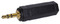 Audioadapter, Stereo, 3,5mm Klinkenstecker an 6,3mm Klinkenbuchse