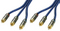 Premium Gold Component Video-Kabel (RGB), 75 Ohm, 5m
