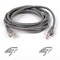 Kab NW Cat.5e UTP - 10,00m / grau / Belkin / Snagless