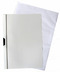 Bewerbungsset: Klemmhefter + Versandtasche (weiss)