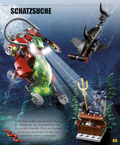 Lego Buch Steine Set Atlantis Mit über 140 Elementen Und 2